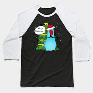 Merry christmas - blue alexandrine Baseball T-Shirt